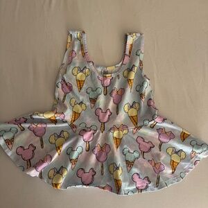 Wild Rich Kids Peplum Disney Top